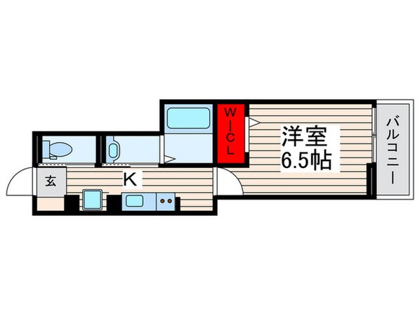 レクシア六町の物件間取画像